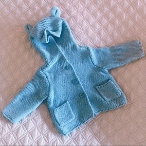 GAP knit coat 3-6 months